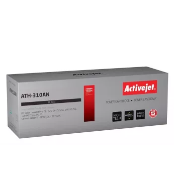 Activejet ATH-310AN Toner (atitikmuo Canon, HP 126A CRG-729B, CE310A; Premium; 1200 puslapių; juoda)