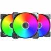 Korpuso ventiliatorius Montech HP140 ARGB PWM 140 mm (3 vnt. pakuotė)
