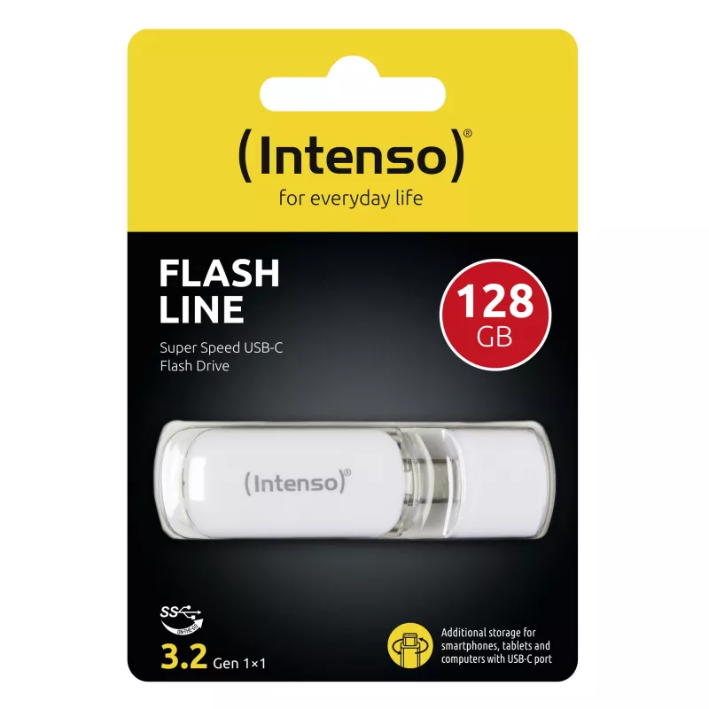Intenso 128GB USB 3.1 Gen 1 Type-C atmintukas (OTG) 3538491