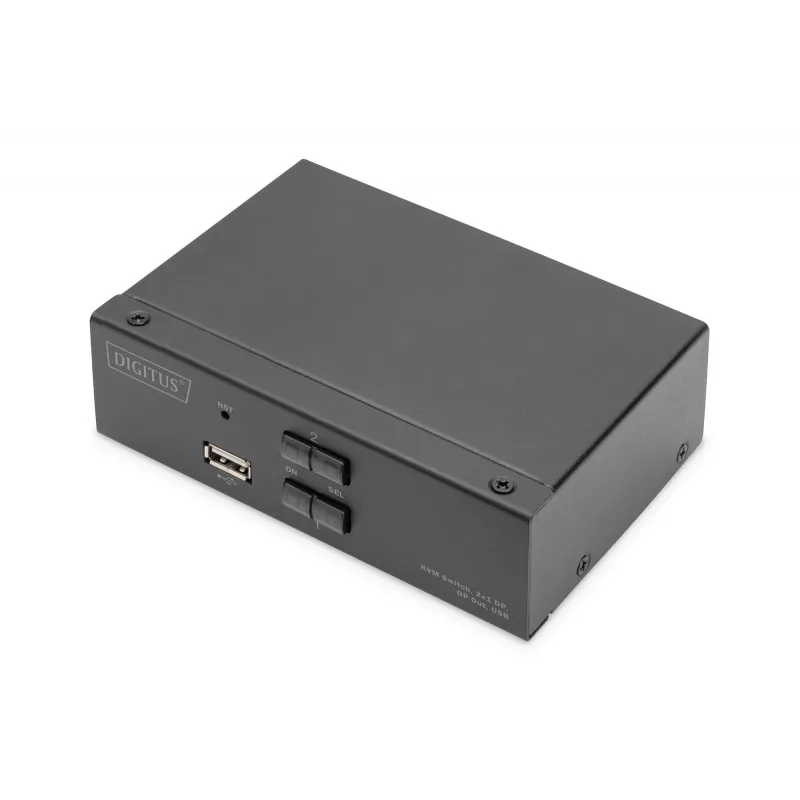 KVM jungiklis, 2x1, DisplayPort, 4K@60Hz, DS-12851