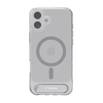 Skaidrus apsauginis dėklas iPhone 16 Torras PSTAND SERIES X00FX1932