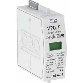 Viršutinė dalis apsaugos nuo viršįtampių moduliui 220V V20-C (5099609)