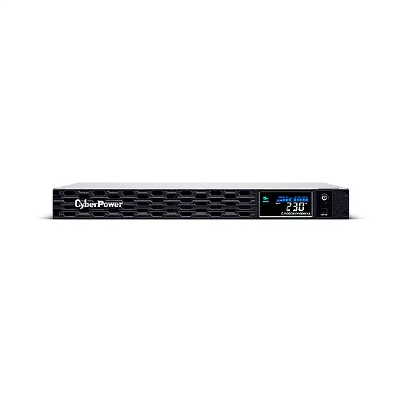 Nepertraukiamo maitinimo šaltinis CYBERPOWER CP1000EIPFCRM1U 1000VA 600W, stelažas/bokštas, AVR, USB
