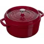 Ketaus apvalus troškintuvas STAUB La Cocotte 6,7 L, kaštonų spalva, ZWILLING