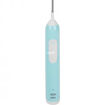 Oral-B Pro 1 Cross Action Caribbean Blue su kelioniniu dėklu, elektrinis dantų šepetėlis mėlynas
