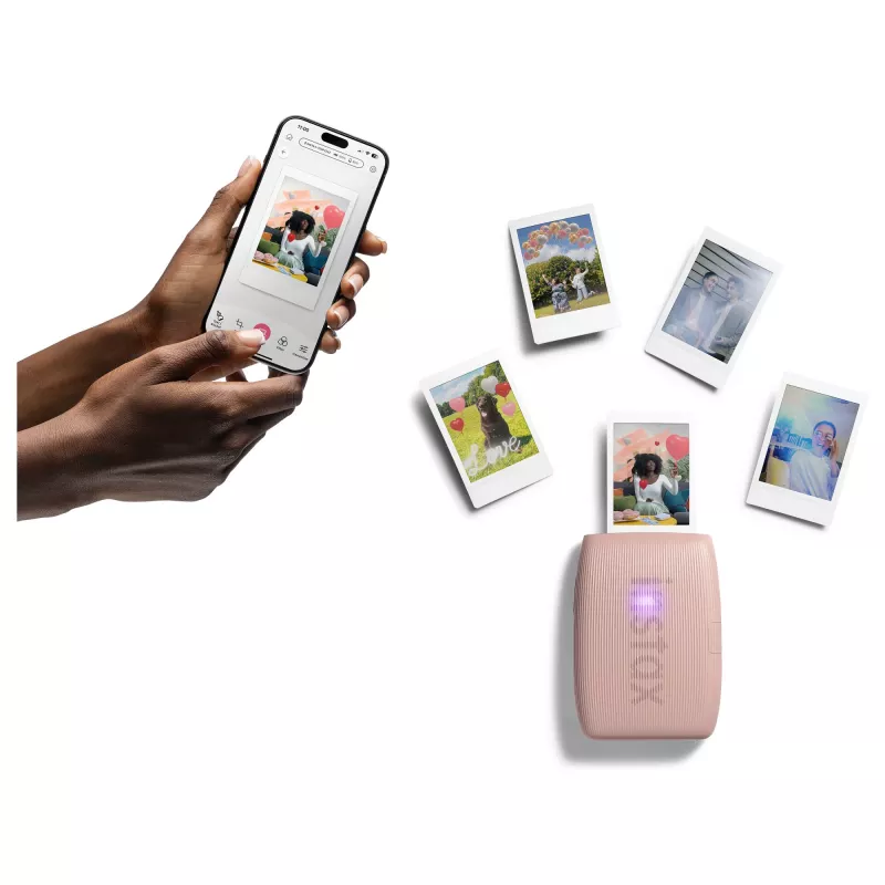 Foto spausdintuvas Fujifilm Instax Mini Link 3 Rožinis Bluetooth nešiojamas momentinis spausdintuvas