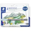 Staedtler pigment brush pen 371 teptukinis flomasteris auksinis 1 vnt.