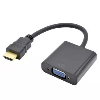 VGA į HDMI adapterio kabelis TB AKTBXVAHMVGAF15 15 cm, VGA (moteriška) į HDMI (vyriška)