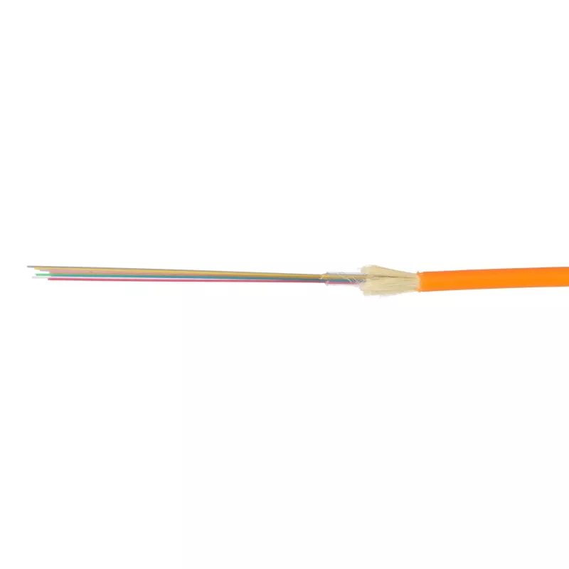 Optinis pluoštinis kabelis FIBERHOME MICRO CABLE 2.5mm 8FO G.657A1 PE oranžinis 2 km ritė