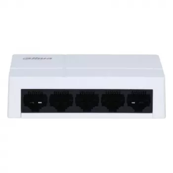Tinklo jungiklis DAHUA SG1005L-EUR 5 prievadų 10/100 Mbps su 1 Gigabit ryšio kanalu