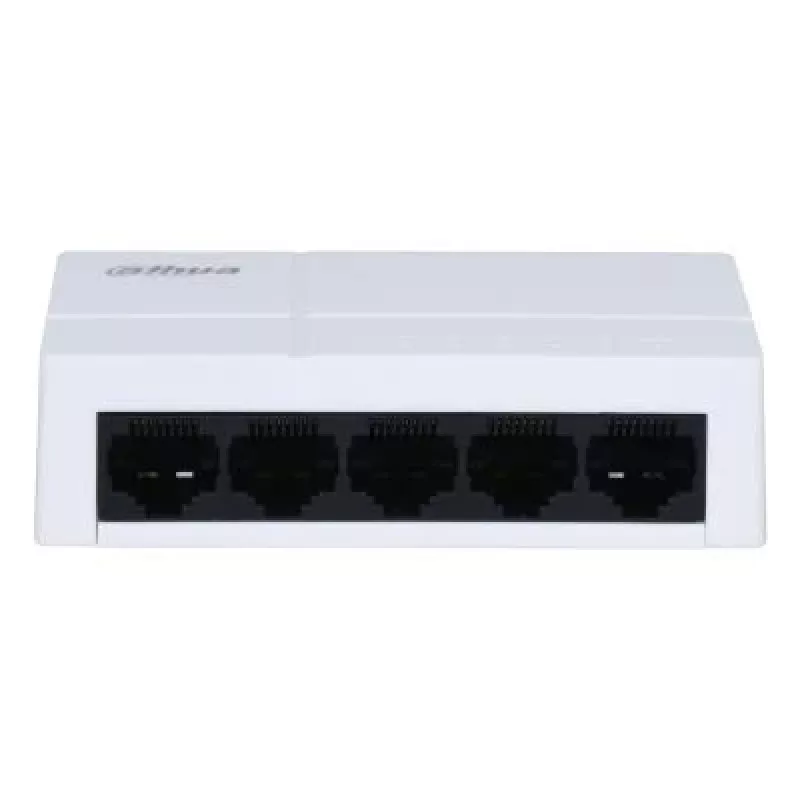 Tinklo jungiklis DAHUA SG1005L-EUR 5 prievadų 10/100 Mbps su 1 Gigabit ryšio kanalu