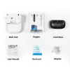 Automatinis ėdalo dalytuvas PETKIT YumShare Dual-hopper 2 su kamera, 5 L talpa, ABS ir 304 nerūdijančiu plienu, baltas
