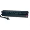 APC Rack PDU, Basic, 1U, 20A, 120V maitinimo paskirstymo įrenginys (PDU) juodas