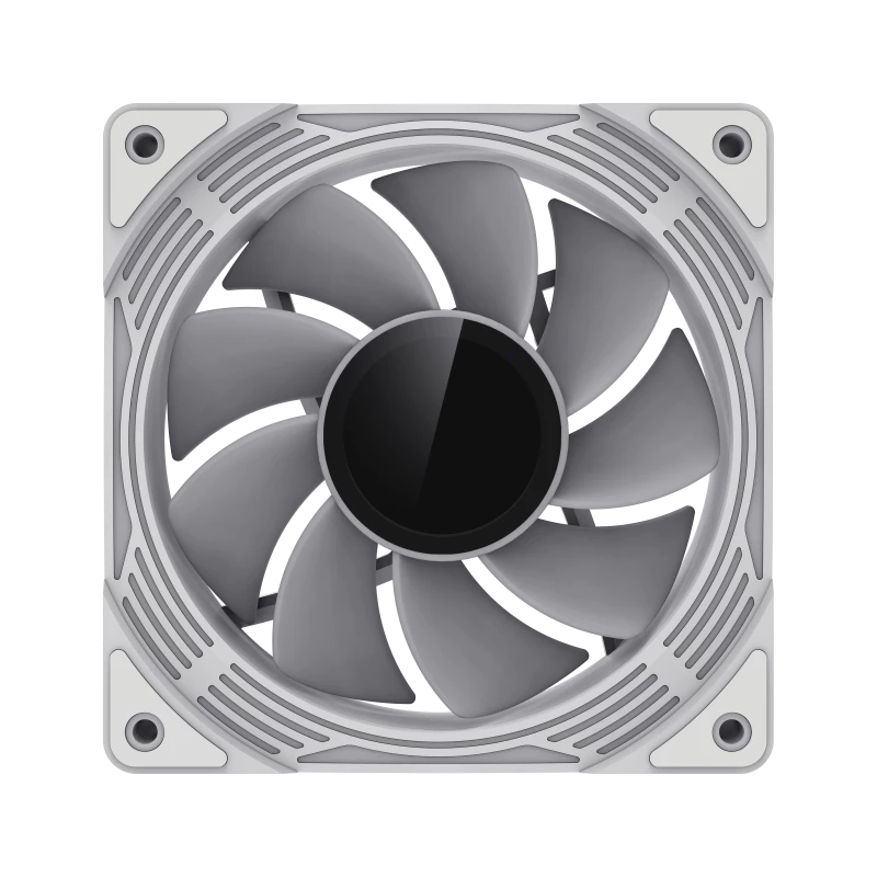 Gamemax KF300R BK Baltas korpuso ventiliatorius