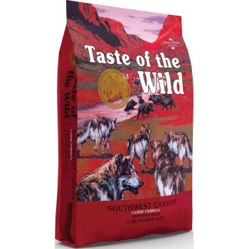 TASTE OF THE WILD Southwest Canyon – sausas šunų ėdalas – 12,2 kg