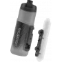 FIDLOCK TWIST Dviračio butelis 600 ml polipropilenas juoda pilka