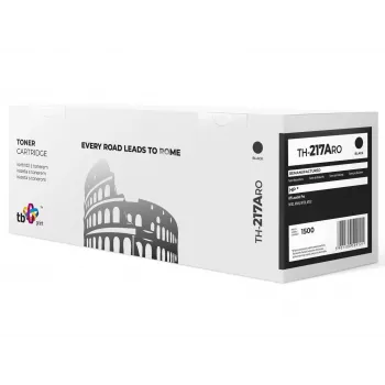 Toner TB suderinamas su HP CF217A LJ 104, juodas, perdirbtas