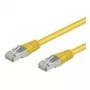 Wentronic Goobay CAT 5e Patch Laidas, F/UTP, Geltonas, 3 m - CCA Vario Mišinys (50167)