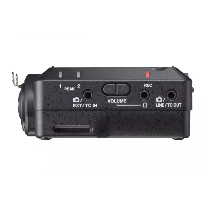 Nešiojamas garso diktofonas Tascam FR2-AV – 2 takeliai, 2 XLR combo įėjimai, USB-C sąsaja, 48–192 kHz, 24/32 bitai, microSD iki 512 GB