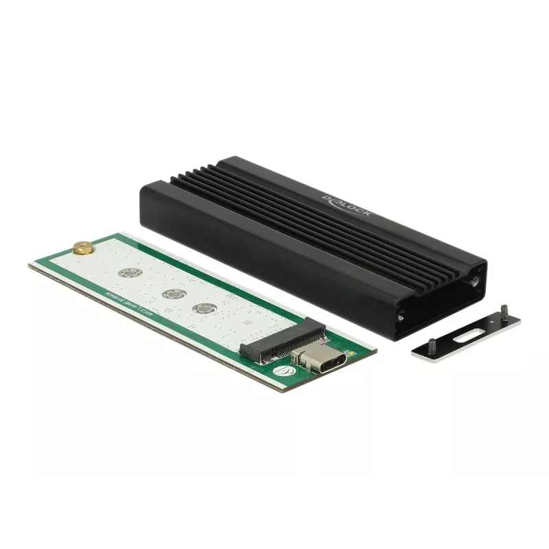 Kortelė DeLOCK 42600 USB 3.2 Gen 1 M.2 NVMe SSD dėklas