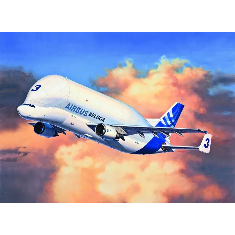 Revell 1:144 Airbus A300-600ST Beluga plastikinis modelio rinkinys