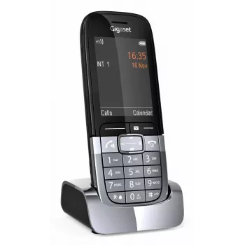Gigaset SL850H Pro belaidis DECT telefono ragelis, titano spalva, su skambučio identifikavimu