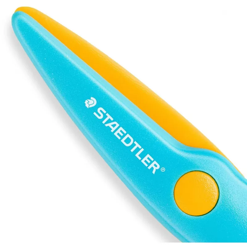Žirklės Staedtler Noris Junior tiesaus pjovimo mėlynos geltonos 100 mm