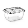Caso Glass Vakuuminis Indas su Plastikiniu Dangteliu | VacuBoxx Stainless Steel XL | Skaidrus