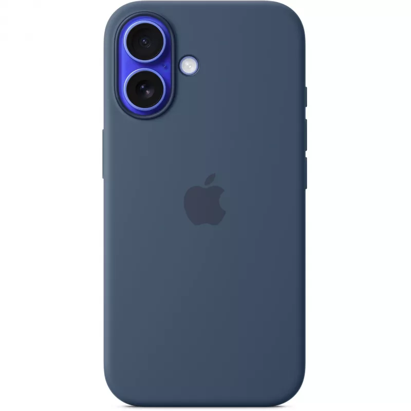 Silicone Case Apple iPhone 16 MagSafe Denim Mėlyna 6.1 colio
