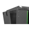 Sieninis tinklo spintos stovas Digitus DN-19 09-U-EC-SW 9U 600x505x450 mm juodas