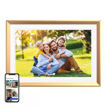 Arzopa D10 (auksinis) 10.1 colių skaitmeninis nuotraukų rėmelis