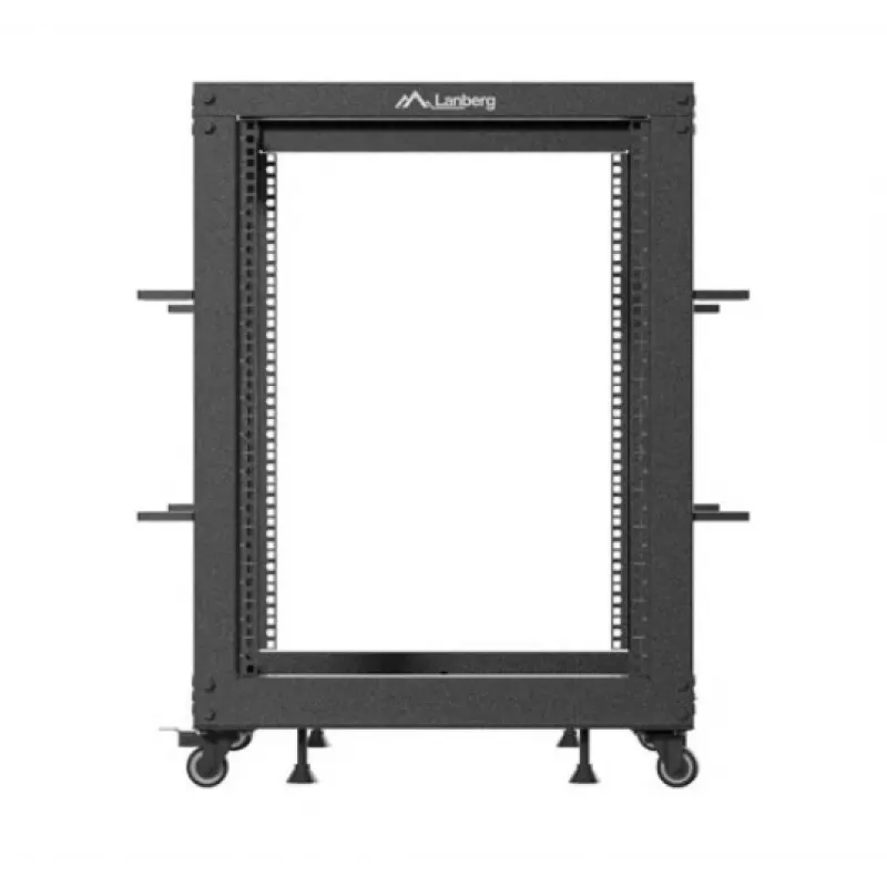 Atviras stovas Lanberg OR01-6115-B 15U juodas 600 kg talpa