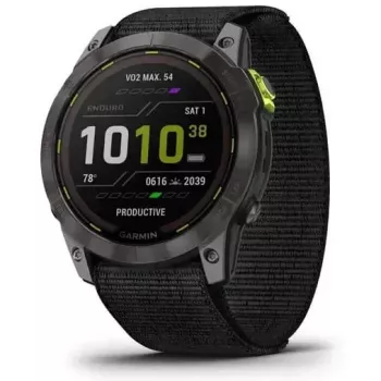 Garmin Enduro 2 3.56 cm (1.4 inch) MIP 35 mm Skaitmeninis 280 x 280 pikselių Liečiamas ekranas Pilka Wi-Fi GPS (palydovas)