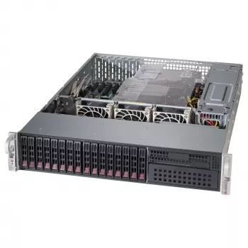 Serverinis korpusas Supermicro SuperChassis 213BAC8-R1K23LPB 1U juodas