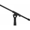 Mikrofono stovas Omnitronic MS-2A su strėle, juodas