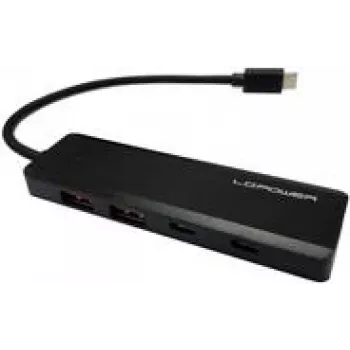 USB 3.0 skirstytuvas LC-Power LC-HUB-U3-4-C – 4 prievadų USB 3.0 šakotuvas