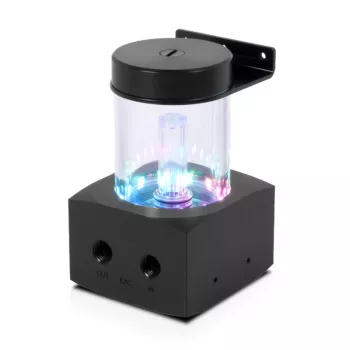 Rezervuaras Alphacool Core 1022162 Acetal/Acrylic Juodas Skaidrus 76,5 mm