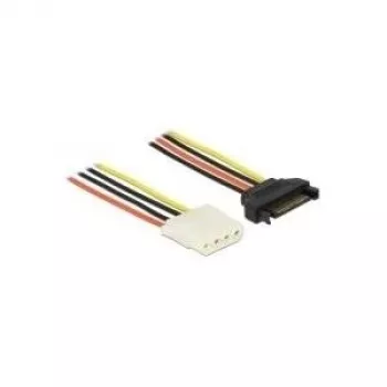 Vidinis maitinimo laidas DeLOCK 60140 1 m SATA 15-pin – Molex 4-pin