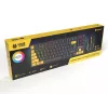 Tracer HORNET 87 žaidimų klaviatūra ir pelė, mechaninė, USB, QWERTY, juoda/geltona