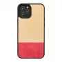 Dėklas iPhone 12 / 12 Pro man and wood miss match black
