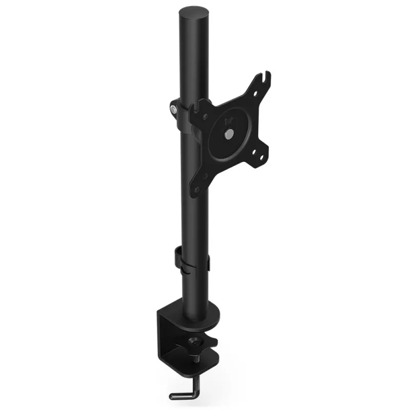 Monitoriaus laikiklis ENDORFY Atlas 27 colių (68,6 cm) monitoriams, stalo spaustuvinis, VESA 75x75–100x100, pakreipimas ±35°, pasukimas ±90°, aukščio reguliavimas, juodas