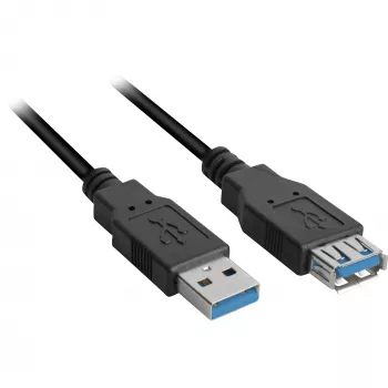 USB laidas Sharkoon 3m 2xUSB 3.0-A