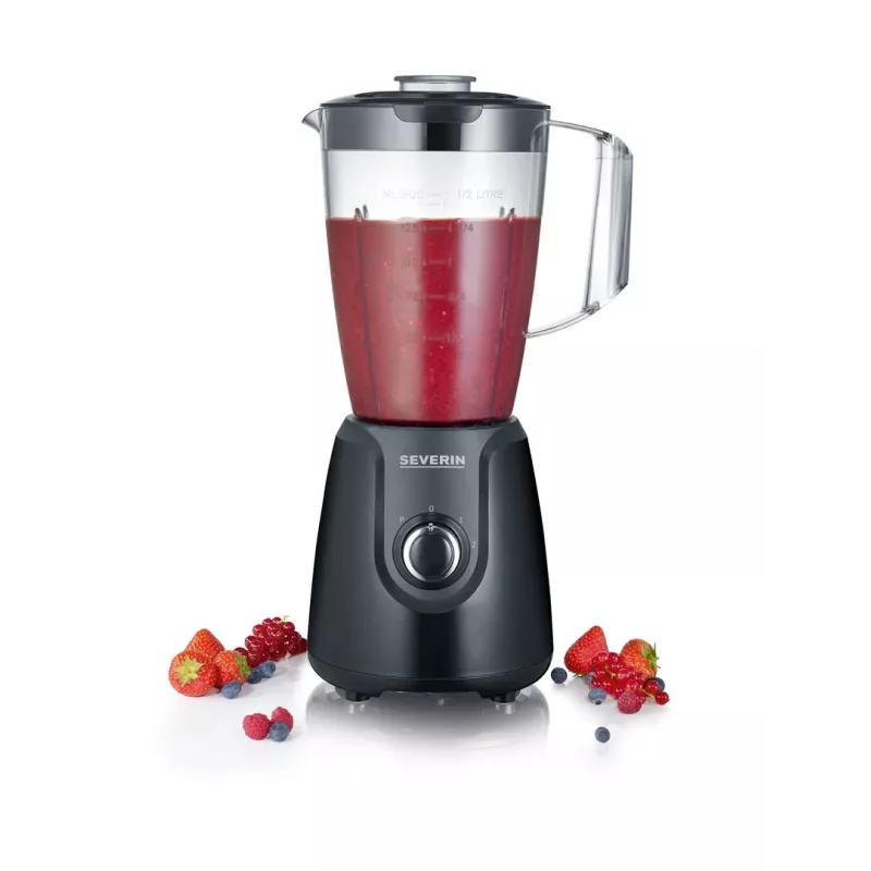 Severin SM 3707 blenderis stalinis 1,5 L 600 W juodas