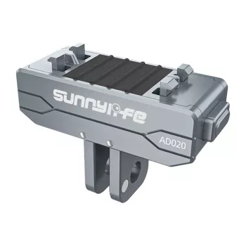 Sunnylife AD020 magnetinis aliumininis adapteris, skirtas Insta360 X5 / Ace / Ace Pro 2 / 1