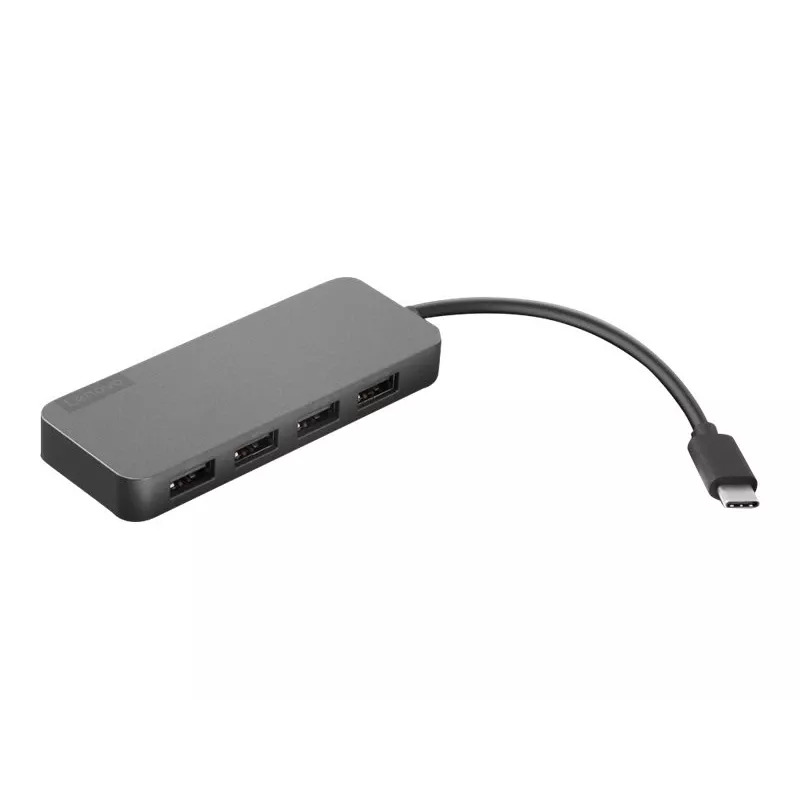 Lenovo GX90X21431 USB-C stotelė / prievadų išplėtimas USB 3.2 Gen 2 (3.1 Gen 2) Type-C juoda