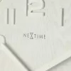 NeXtime 3096WI Sieninis laikrodis – medinis, kvarcinis, baltas, apvalus