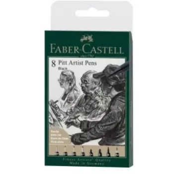 Feltpenas Faber-Castell 167158 juodas 1 vnt.