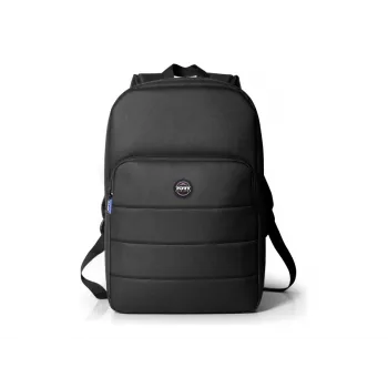 Kuprinė Port Designs ECO PORTLAND II, 40,6 cm (16 inch) nešiojamiesiems kompiuteriams, vienspalvė juoda, 1 priekinė kišenė, 360 g