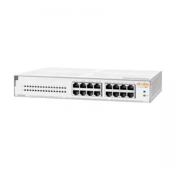 HPE Aruba Networking Aruba Instant On 1430 16G Class4 PoE 124W nevaldomas L2 Gigabit Ethernet (10/100/1000) maitinimas per Ethernet (PoE) 1U balta