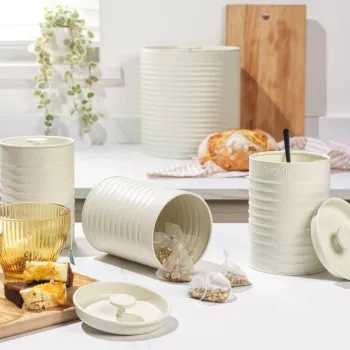 Virtuvės stalviršio indų rinkinys Russell Hobbs RH03270CEU7 Cream 4 vnt.